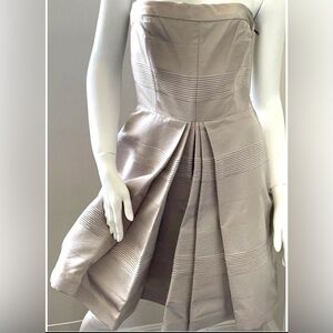 $3290 PRADA RUNWAY BUSTIER CORSET TAFFETA EMPRESS HOLIDAYS COCKTAIL DRESS 6 NWT